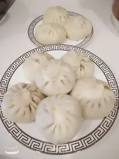 Frozen meat buns