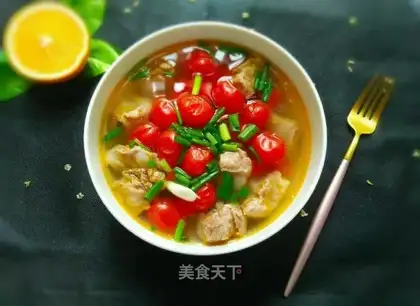 Tomato chop soup