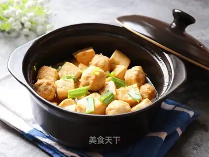 Meatball tofu pot