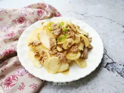 Pork fried white