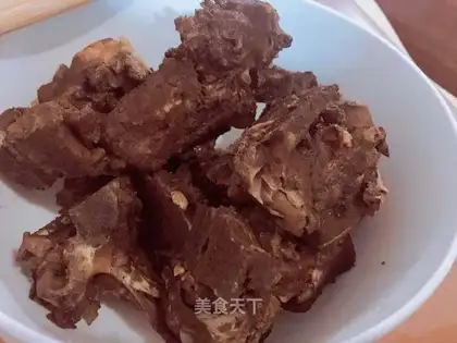 High-pressure cooker ribs