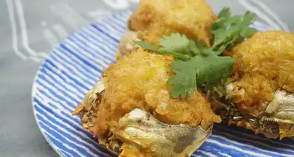 Gold crab
