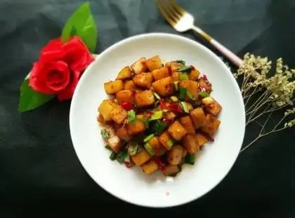 Hot rice tofu