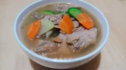 Roach beef soup