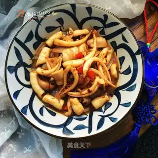 Soy sauce and squid