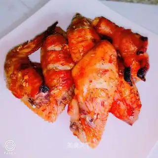 Roasted chicken wings