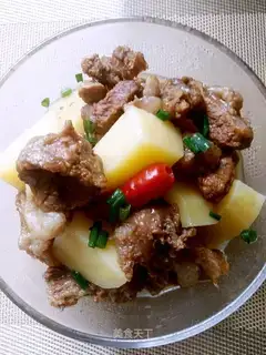 Beef stew potatoes