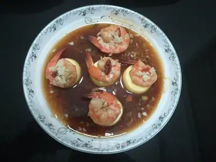 Shrimp tofu