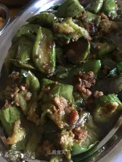 It's a regular salted fish eggplant