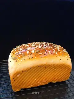Milk and red bean toast