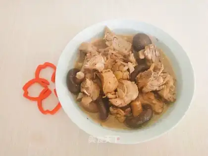 A chicken mushroom