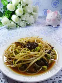 Money mushroom sprouts