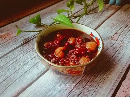 Black rice porridge