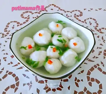 Homemade fishballs