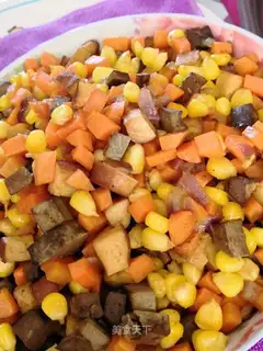 The corn pelts are always fried