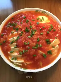 Tomato tofu
