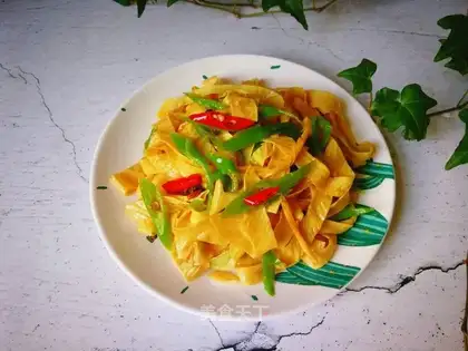 Scrambled peppers