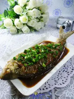 Red-fried fish