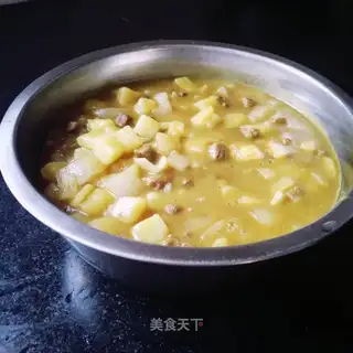 Curry potato beef