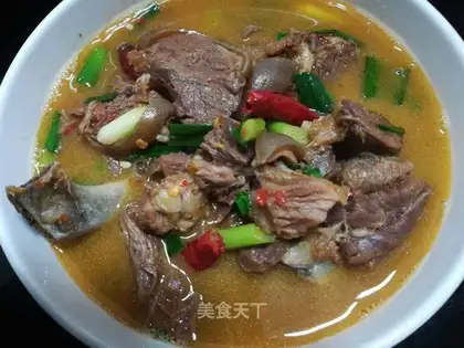 Homemade lamb