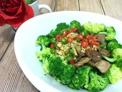 Fried broccoli