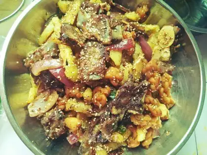 Tasty pan ribs