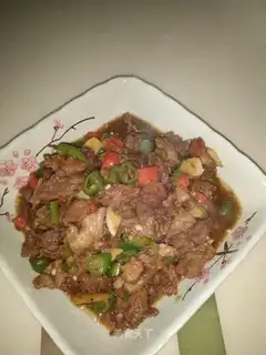 Fried beef