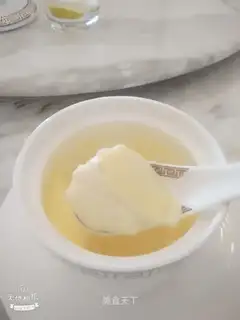Milk steamed eggs