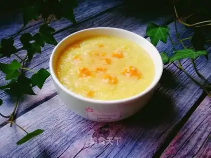 Potato red sugar rice congee