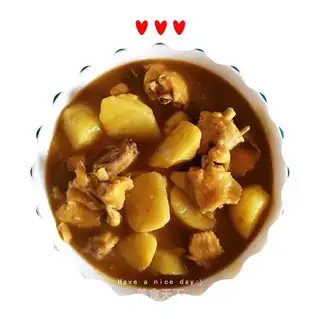 Curry chicken wings