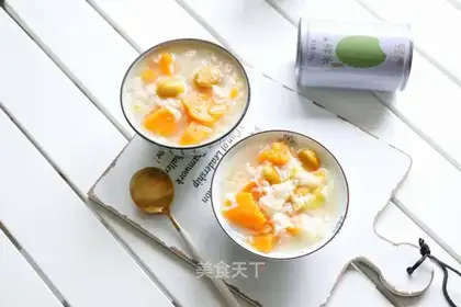 Potato chestnut congee