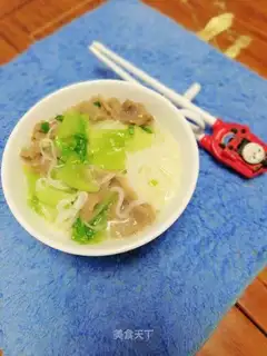 Beef egg noodles