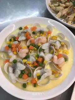 Toads and steamed eggs
