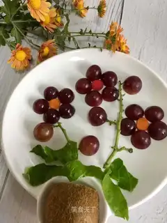 Fancy fruit plate