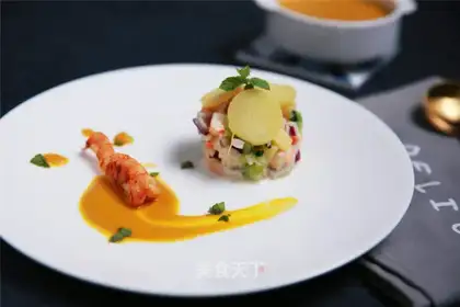 Spaniard roasted shrimp