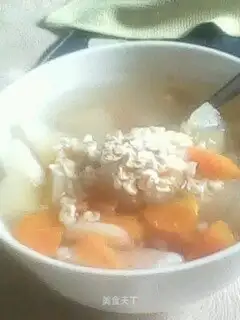 Oil-free wheat-flavored slimming soup