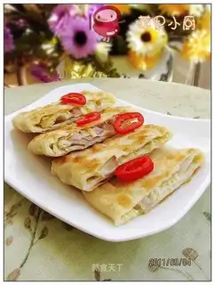 Pan-fried cabbage cake