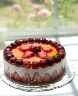 Strawberry mousse