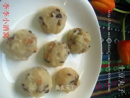 Potato meatballs