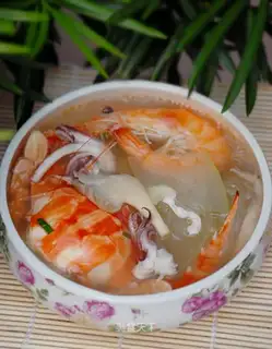 Three delicacies soup