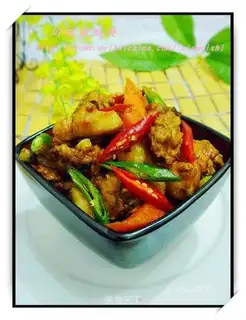 Sichuan-style roast chicken nuggets