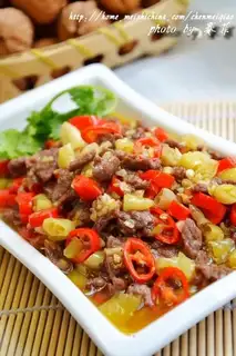 stir-fried beef