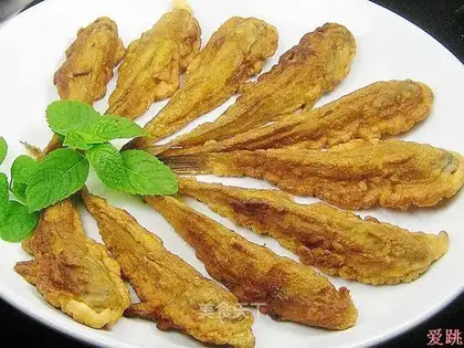 Fried pike