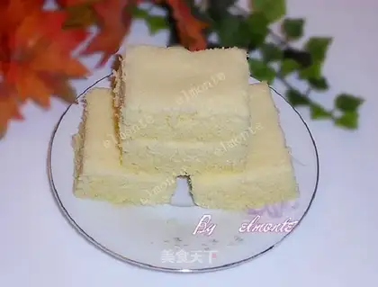 steamed cake