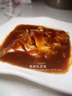 Braised pomfret