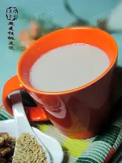 oatmeal walnut soy milk