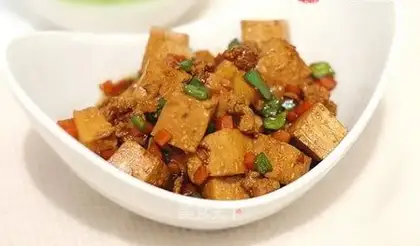 Tofu in oyster sauce