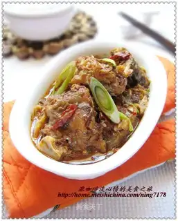 Roasted fresh fish with Korean kimchi