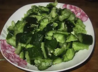 Simple cold cucumber