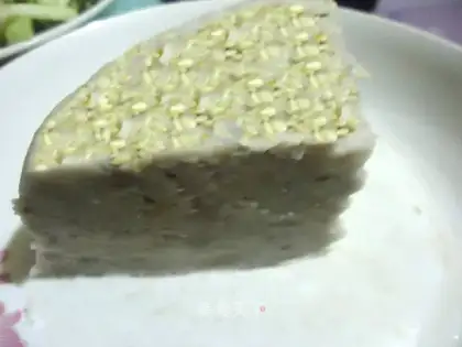 Delicious taro cake